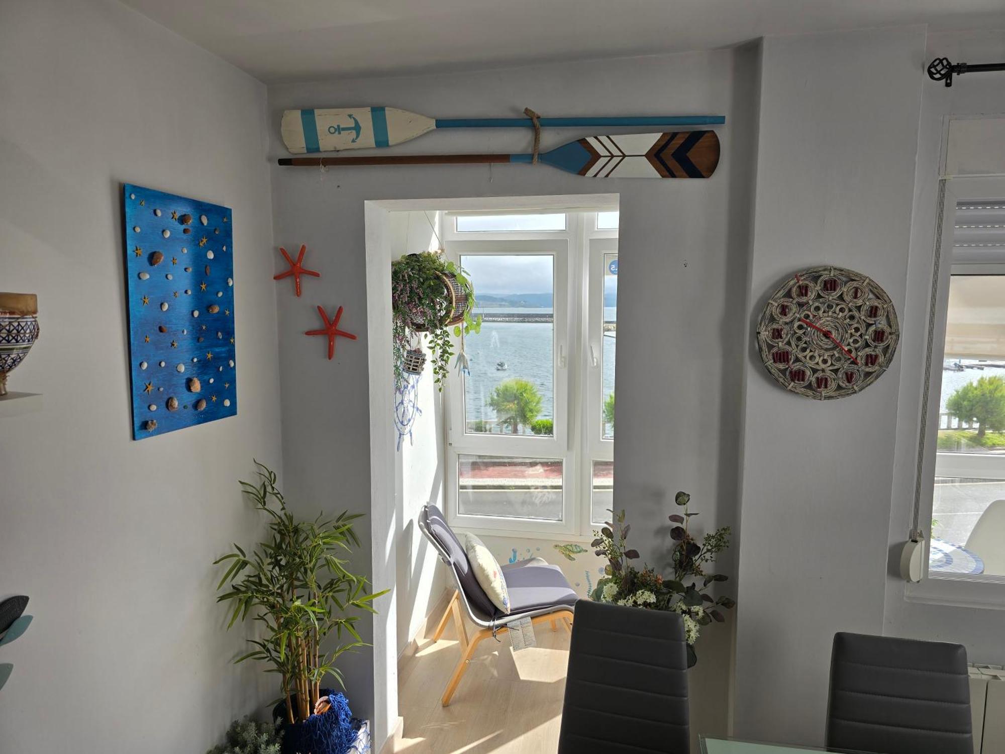 Muxía Apartamento enfrente al puerto 4 personas Exterior foto