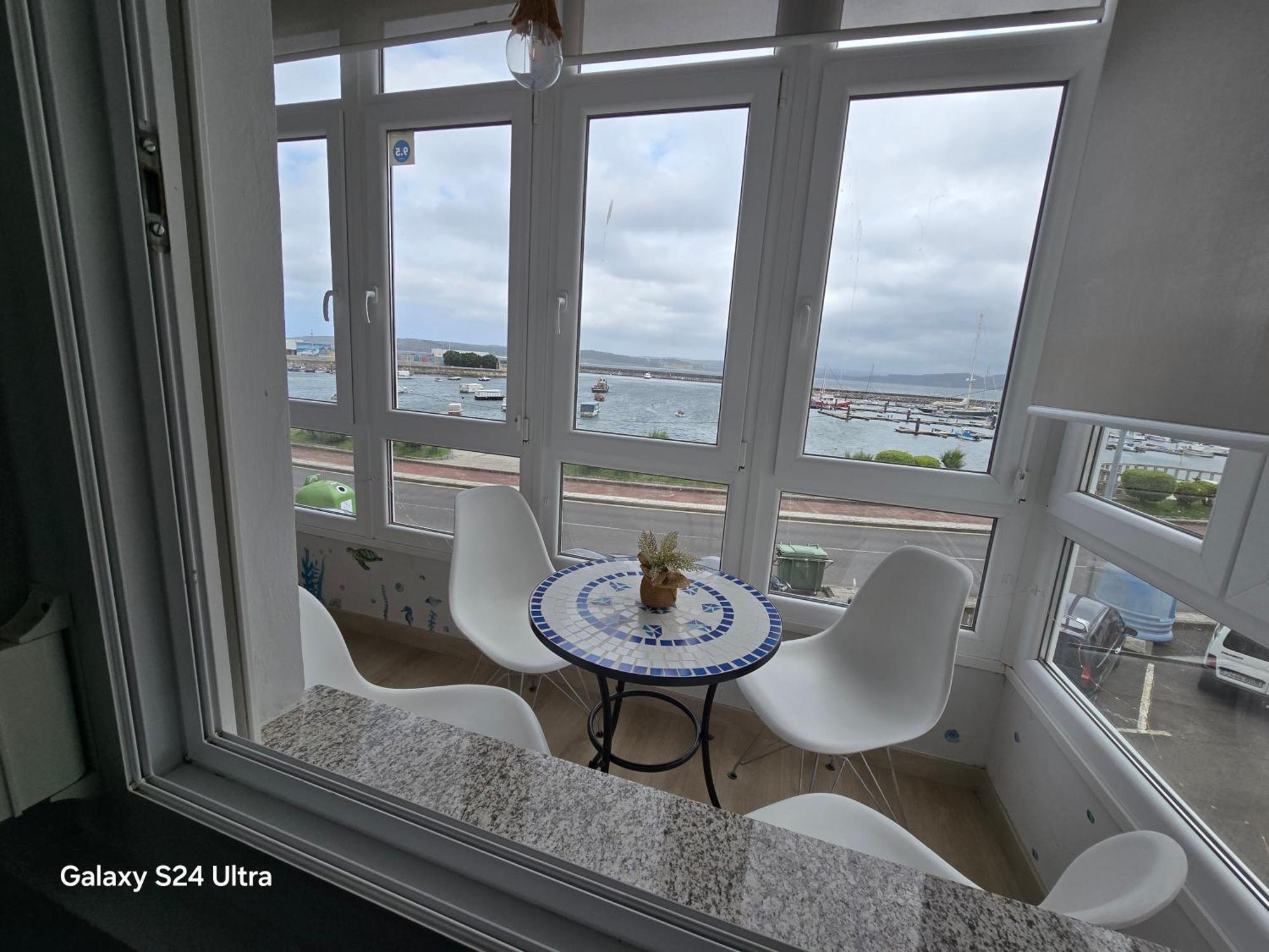 Muxía Apartamento enfrente al puerto 4 personas Exterior foto